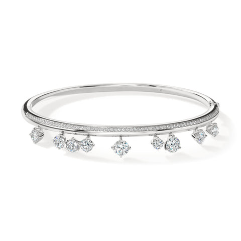 Hearts On Fire Barre Floating Diamond Pavé Bangle