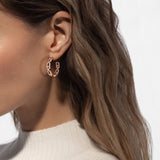 Messika Move Link SM Hoop Earrings  Messika