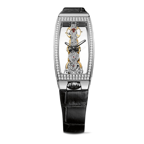 Corum Golden Bridge Miss White Gold Diamonds  Corum