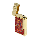 St Dupont Line 2 Burgundy/Golden Year of the Dragon Perfect Ping  St Dupont