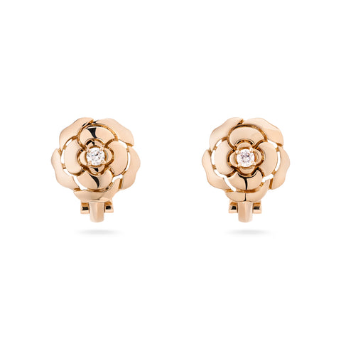 CHANEL Extrait de Camélia Earrings  Chanel