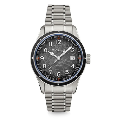 Montblanc 1858 Automatic Date 0 Oxygen The 8000  Montblanc