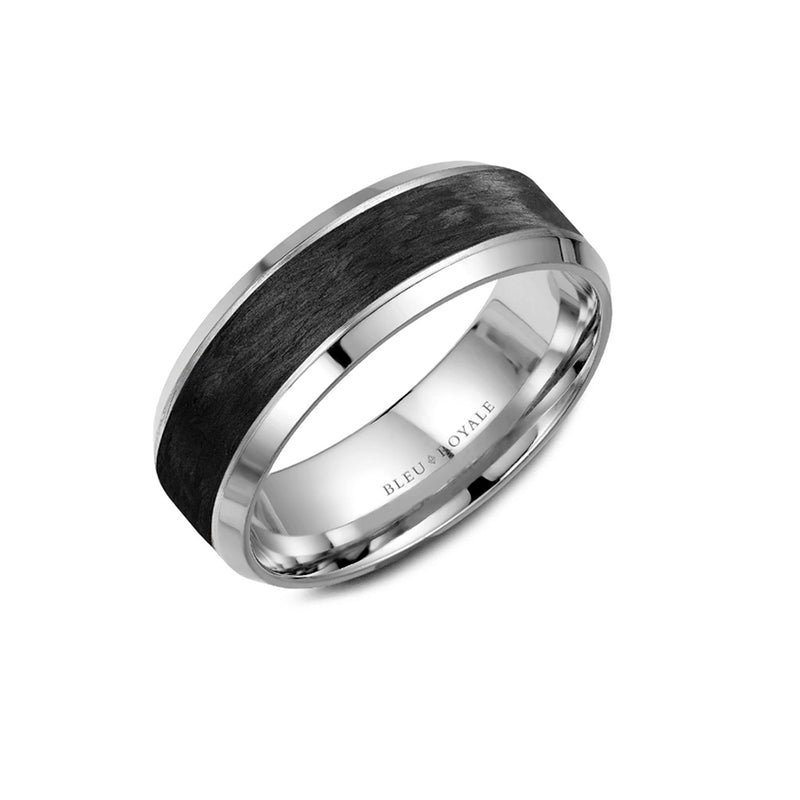 CrownRing Bleu Royale Wedding Band