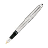 MontBlanc Meisterstuck Solitaire Silver Barley Fountain Pen