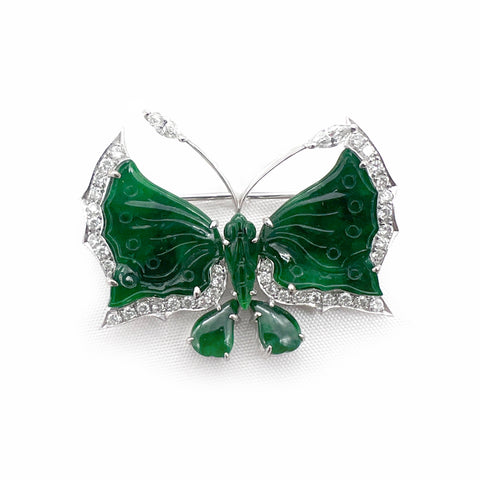 Jade Brooch CH Collection