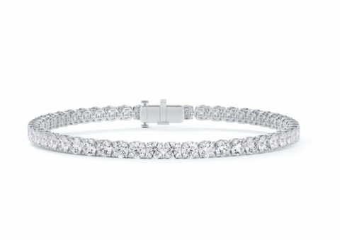 De Beers Forevermark Classic Diamond Line Bracelet Forevermark