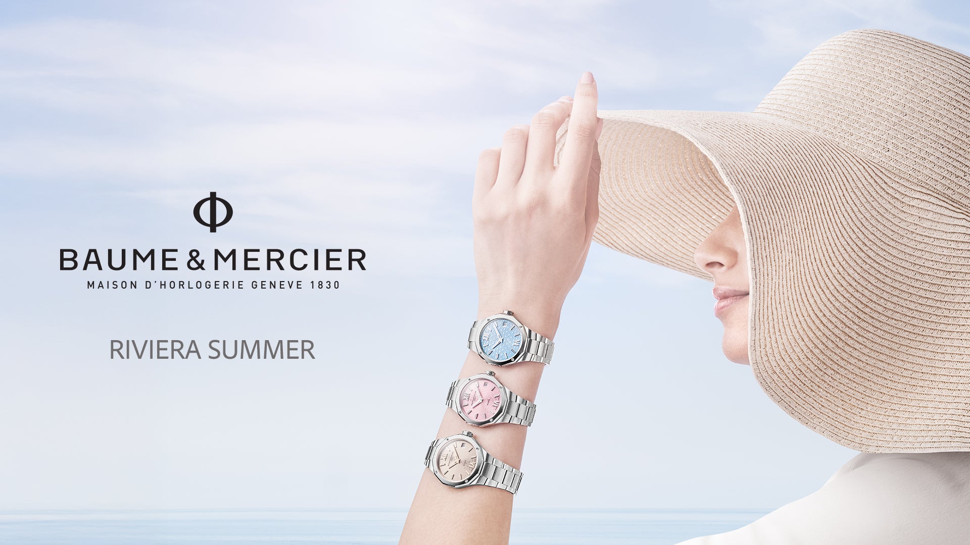Baume Mercier riviera rotation banner