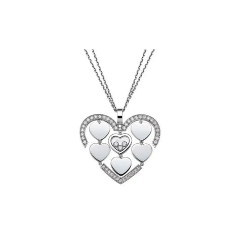 Chopard Happy Amore Small Hearts Necklace