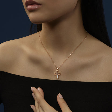 Chopard Happy Diamonds Cross Necklaces