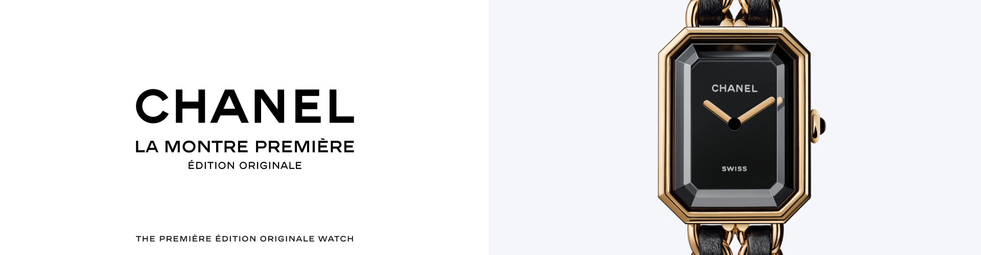 CHANEL Premiere watch banner