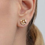 Piaget Rose Earrings Piaget