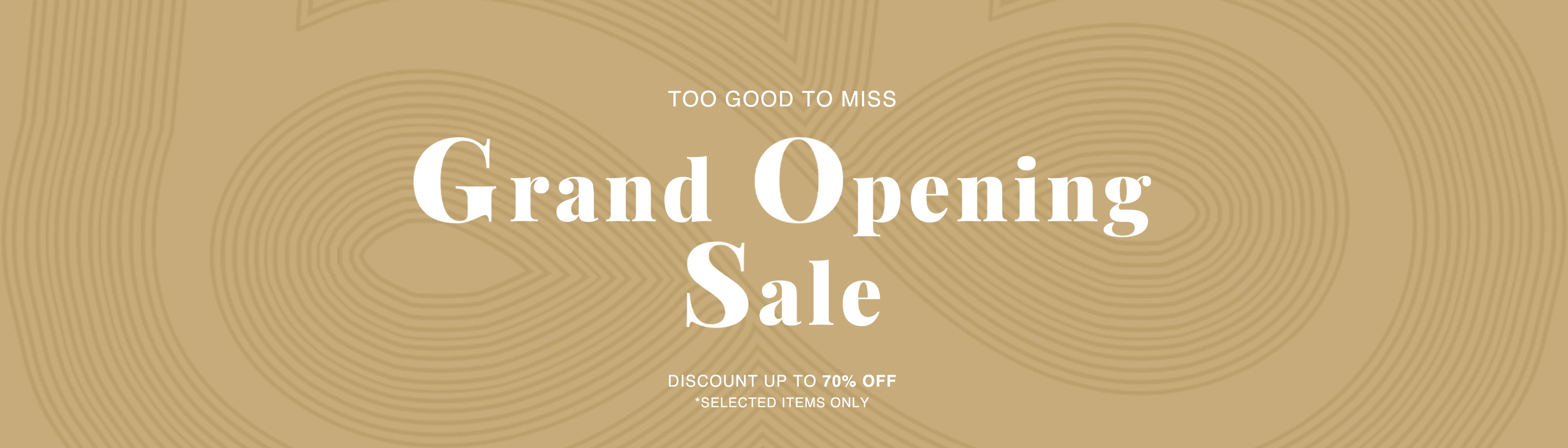 Grand Opening Sale Banner