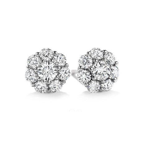 Hearts On Fire Beloved Stud Diamond Earrings