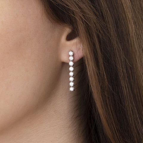 Hearts on Fire Cascade Small Stiletto Earrings  Hearts on Fire