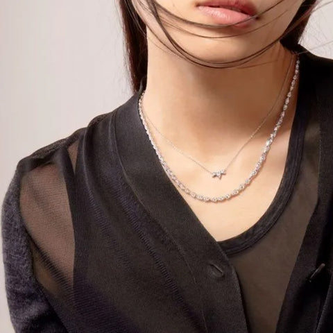 Hearts On Fire Aerial Dewdrop Necklace