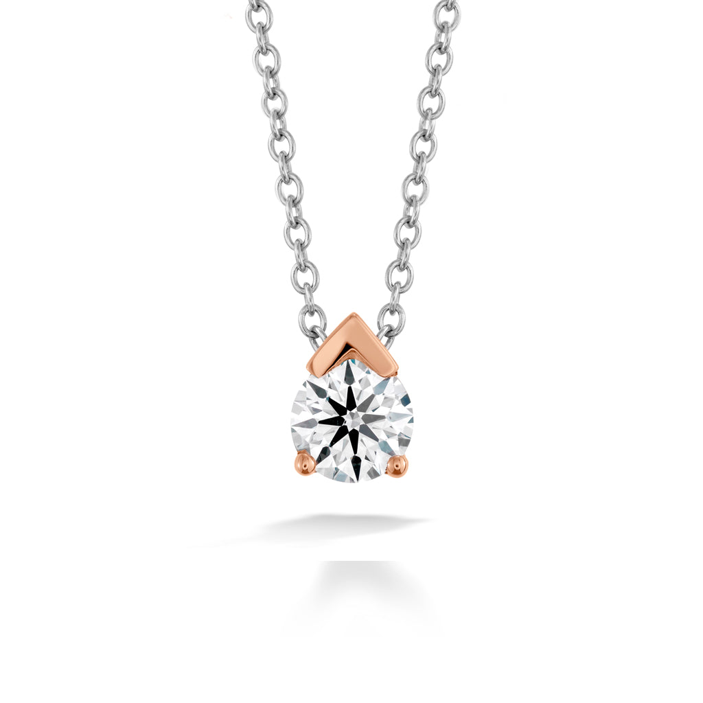Hearts on Fire Aerial Single Diamond Pendant  Hearts on Fire