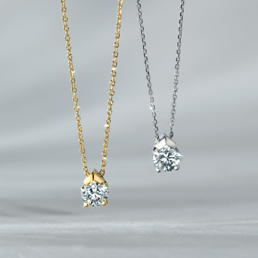 Hearts on Fire Aerial Single Diamond Pendant  Hearts on Fire