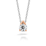 Hearts on Fire Aerial Single Diamond Pendant  Hearts on Fire