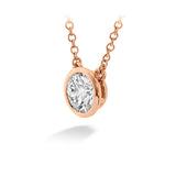 Hearts On Fire Classic Bezel Solitaire Pendant