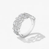 Hearts On Fire Bezel Regal Triple Ring