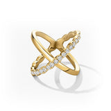 Hearts On Fire Lorelei Criss Cross Ring