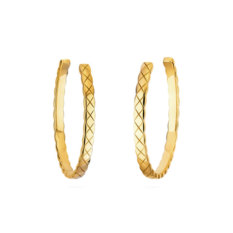 CHANEL Coco Hoop Earrings