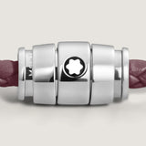 Montblanc Meisterstuck 3 Rings Cassis Leather Bracelet