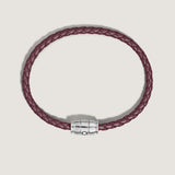 Montblanc Meisterstuck 3 Rings Cassis Leather Bracelet