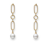 Mikimoto M Code Akoya Cultured Pearl Drop Earrings