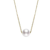 Mikimoto Akoya Single Cultured Pearl 18" Necklace