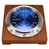 Panerai Hygrometer Thermometer Teak Wood Desk Instrument PAM000256 Panerai