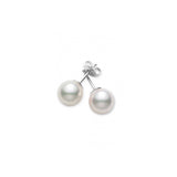 Mikimoto Akoya Cultured Pearl Stud Earrings Mikimoto