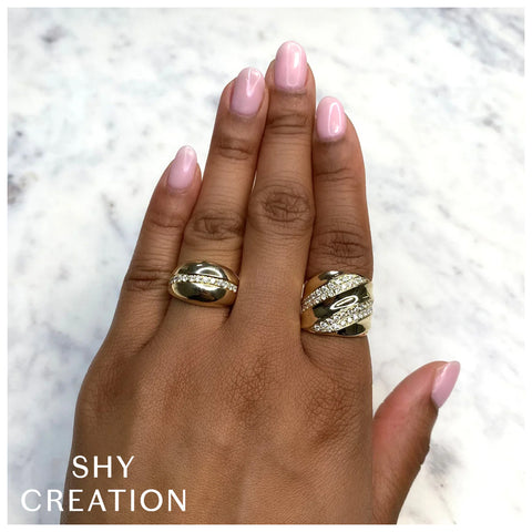 Shy Creation 0.87 Ct. Diamond Ring