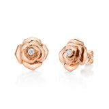 Shy Creation KATE 0.08CT Diamond Flower Stud Earring