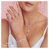 Shy Creation KATE 0.08CT Diamond Band