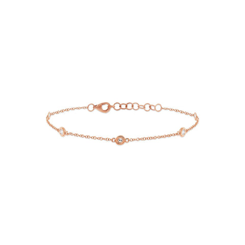 Shy Creation Bailey 0.16CT Diamond by the Yard Bracelet
