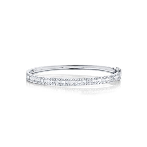 Shy Creation Kate 1.74CT Diamond Baguette Bangle