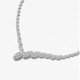 Hearts On Fire Bypass Necklace