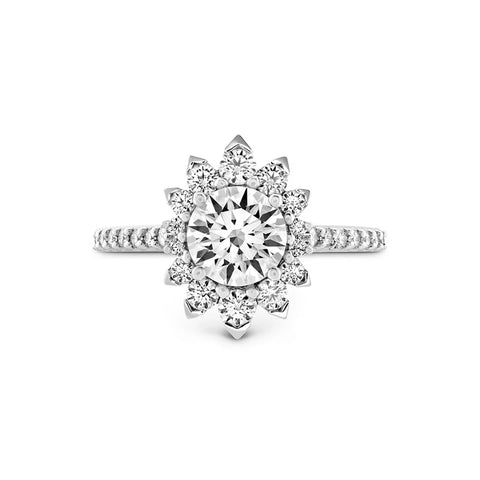 Hearts On Fire Behati Say It Your Way Oval Engagement Ring Hearts on Fire
