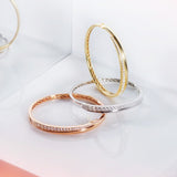 Hearts On Fire Vela Crossover Bangle  Hearts on Fire