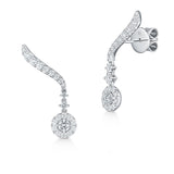 Hearts on Fire Vela Drop Earrings  Hearts on Fire