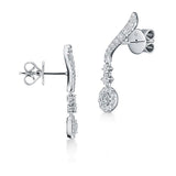 Hearts on Fire Vela Drop Earrings  Hearts on Fire