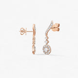 Hearts On Fire Vela Drop Earrings