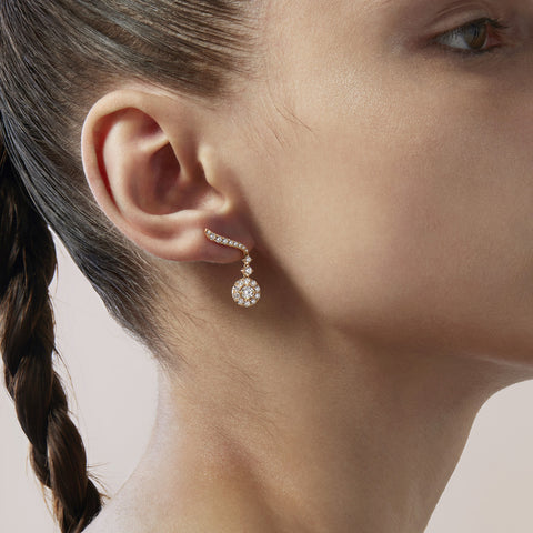 Hearts On Fire Vela Drop Earrings