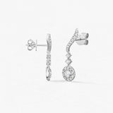 Hearts On Fire Vela Drop Earrings