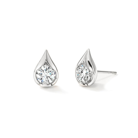 Hearts On Fire LU Droplet Studs