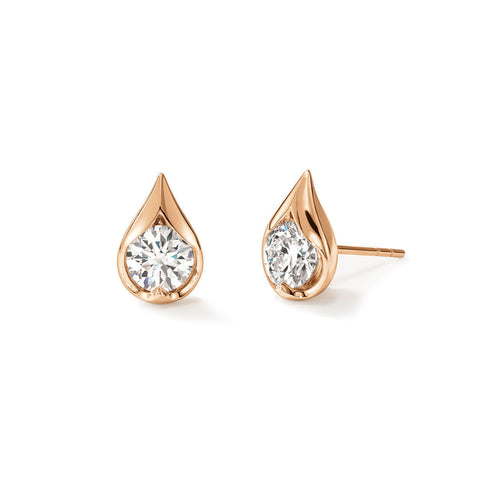 Hearts On Fire LU Droplet Studs