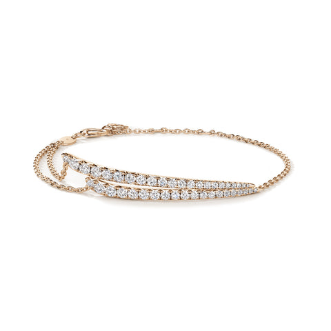 Hearts On Fire VELA French Cut Pavé Diamond Bracelet