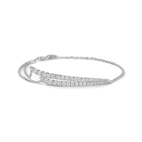 Hearts On Fire VELA French Cut Pavé Diamond Bracelet