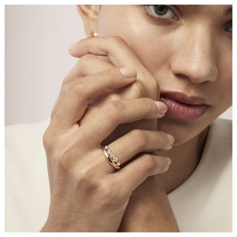 Hearts On Fire Barre Floating Diamond Ring